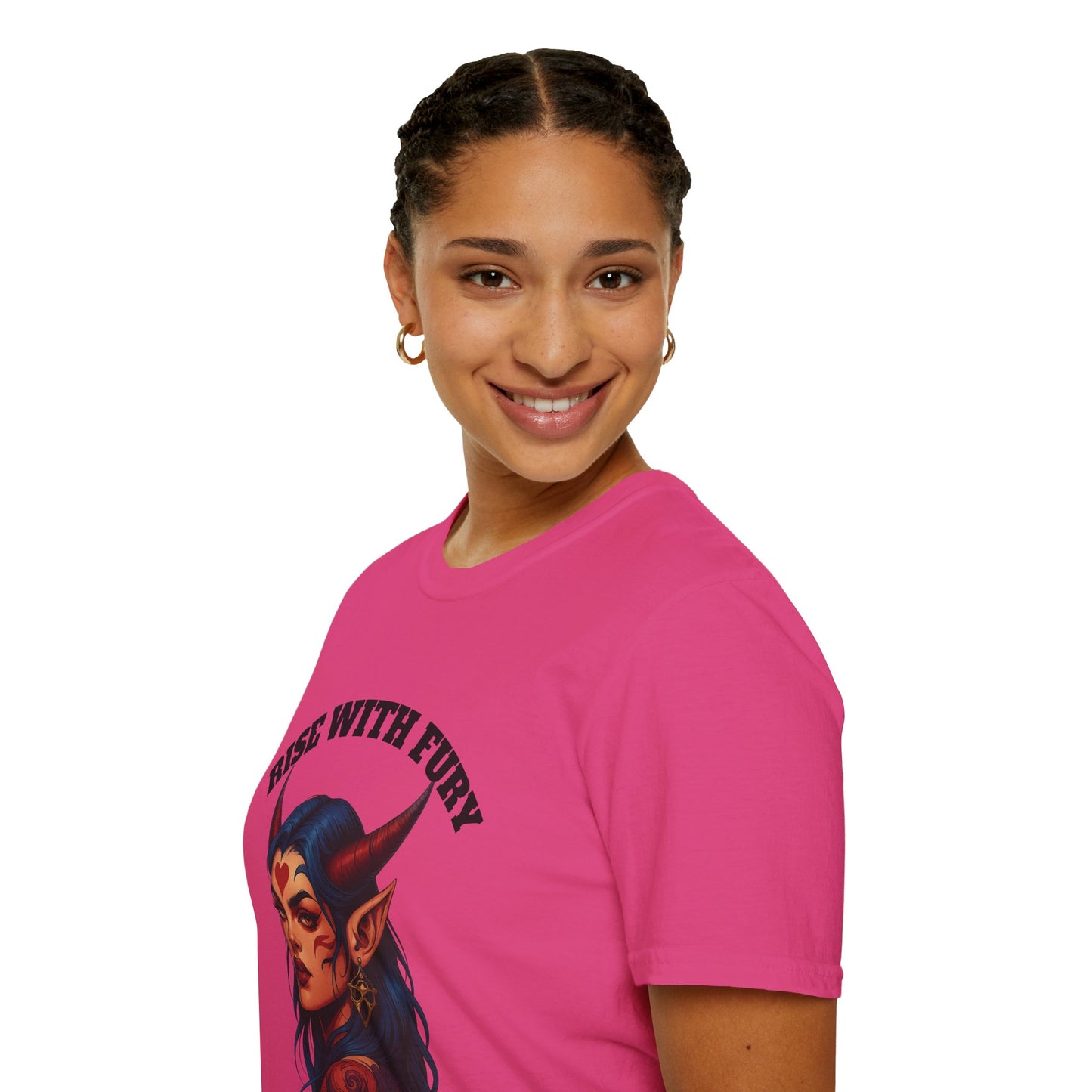 "Rise With Fury" Graphic Tee for Fantasy Lovers