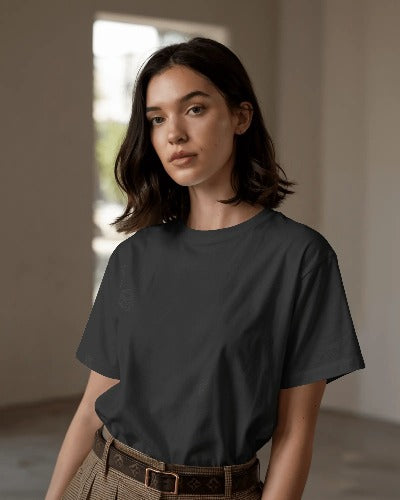 Women’s Black Softstyle T-Shirt – Classic Elegance Meets Everyday Ease